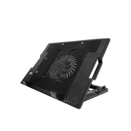 Laptop Cooling Pad With Stand - Black, Blue Light